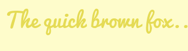 Image with Font Color E5DB55 and Background Color FEFCCB